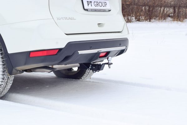 Фаркоп NISSAN X-Trail с 2014 - съемный квадрат — изображение 8