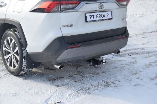 Фаркоп Toyota RAV4 с 2019 - съемный квадрат — изображение 6