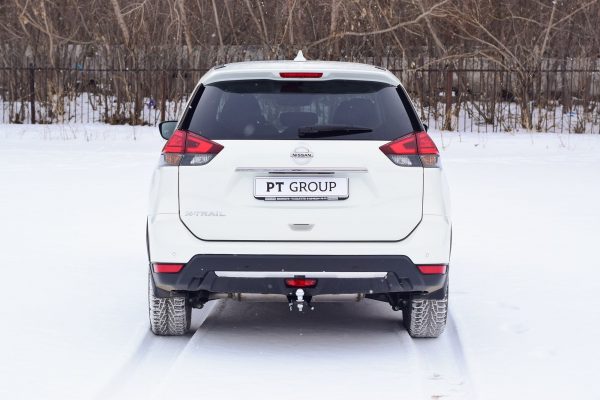 Фаркоп NISSAN X-Trail с 2014 - съемный квадрат — изображение 7