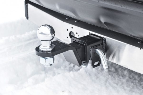 Фаркоп с накладкой из нерж. LEXUS NX с 2014 - съемный квадрат — изображение 3