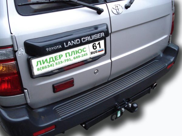 ТСУ для TOYOTA LAND CRUISER 105  (1998-2007) (C НЕРЖ. ПЛАСТИНОЙ)