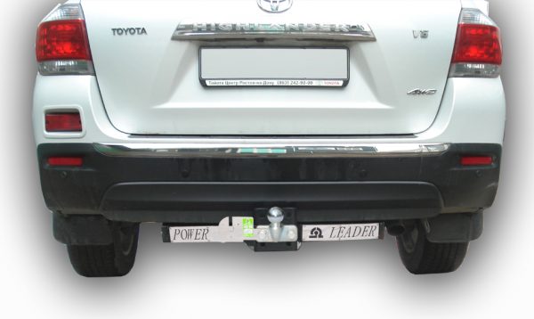 ТСУ для TOYOTA HIGHLANDER 2010-2013 (С НЕРЖАВЕЮЩЕЙ ПЛАСТИНОЙ)
