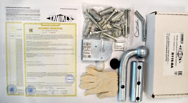 ТСУ для TOYOTA RAV 4 (A2-XA3)  2006-2012 (Кроме Long) (С БЫСТРОСЪЕМНЫМ ШАРОМ) — изображение 2